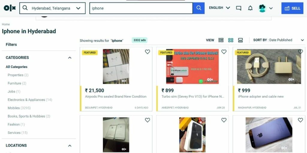 OLX - The Best Ways To Sell Your Old iPhone In 2020