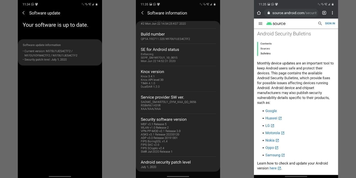 Security Patch- Things To Consider While Buying A Used Or Refurbished Android Phone