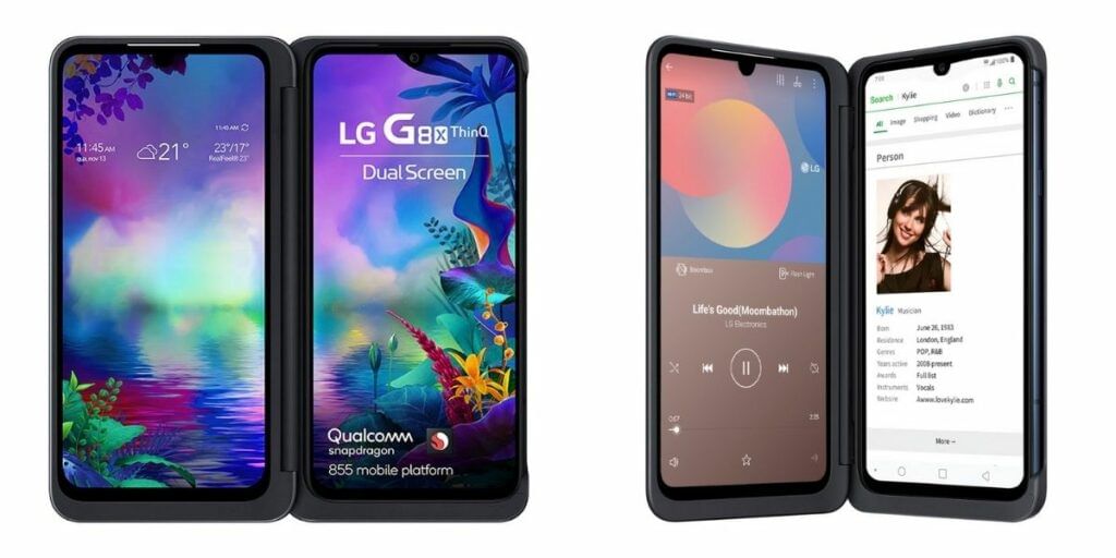 non chinese smartphones: LG G8x ThinQ