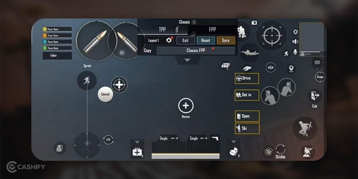 Use a Four-Finger Setup