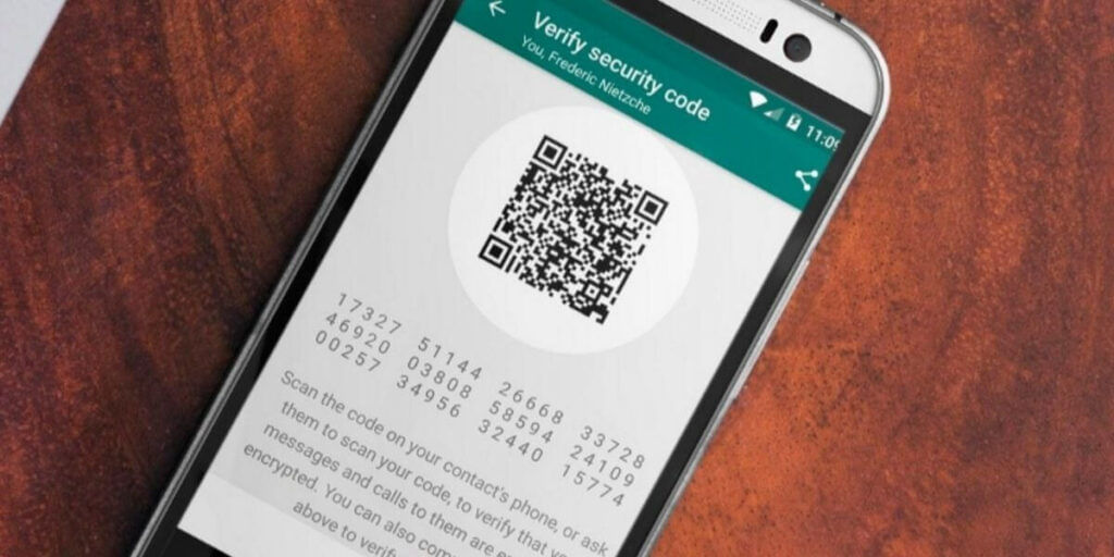 QR Code Verification End To End Encryption