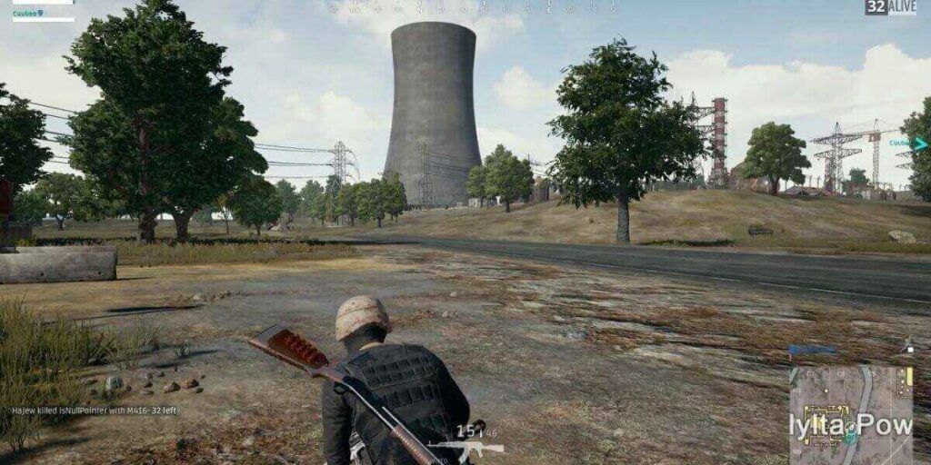 PUBG Power-plant area