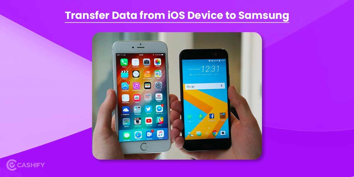 Transfer Data from iOS Device to Samsung