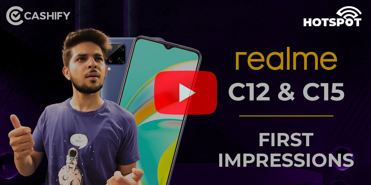 Realme C15, Realme C12 Launched in India