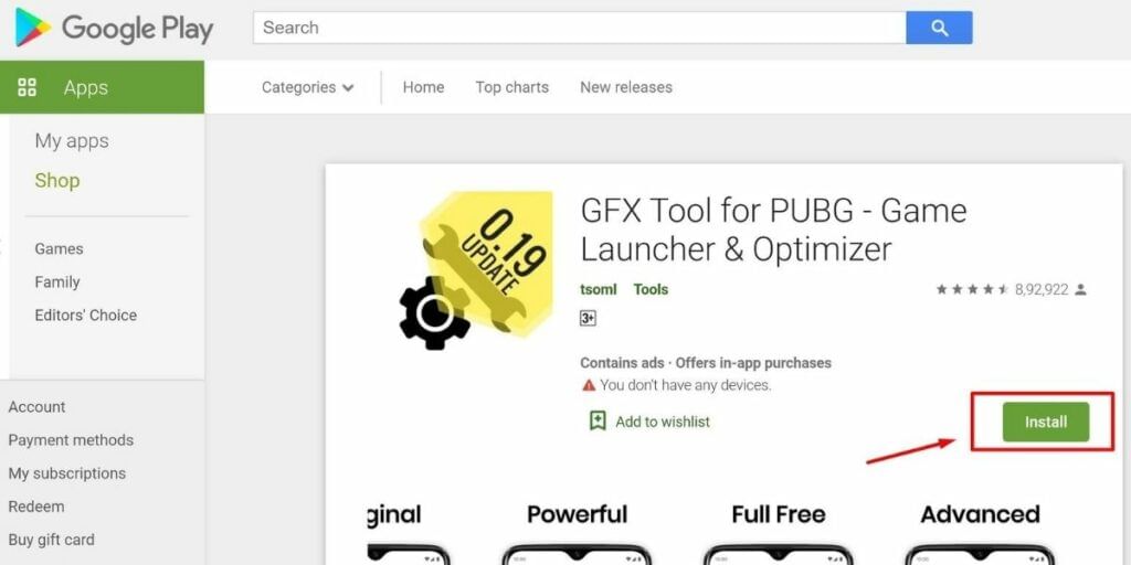 GFX tool