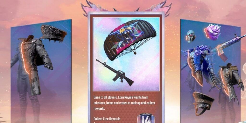 List Of Free And Paid Rewards Of PUBG Mobile