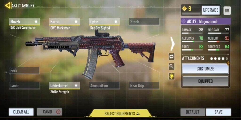 call of duty mobile gunsmith