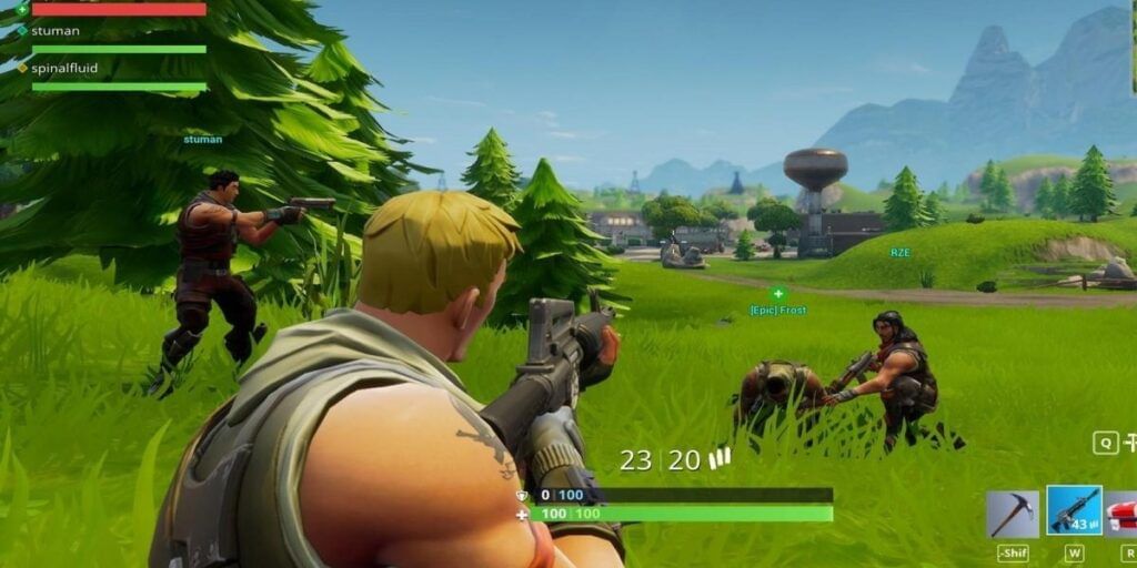PUBG fortnite mobile