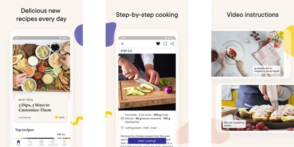 Best Apps to Learn Cooking : Kitchen Stories