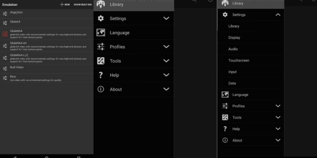 Mupen64Plus Emulator For Android