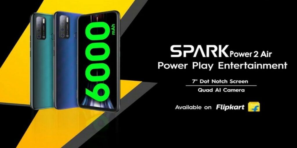 Tecno Spark Power 2 Air