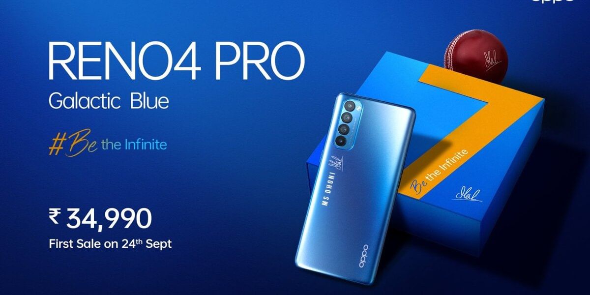 Oppo Launches Reno 4 MS Dhoni Special Edition In India