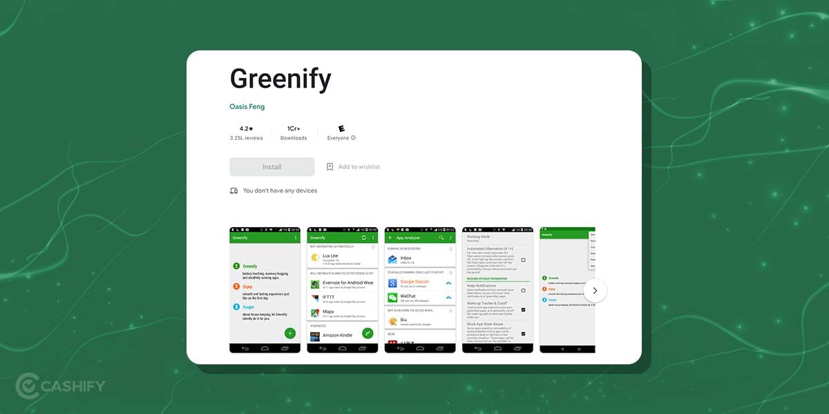 Greenify