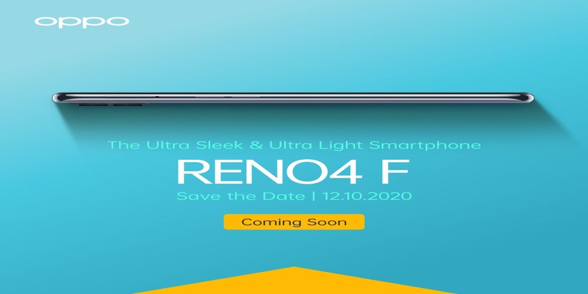 Teaser: Oppo Reno 4F Official, To Launch In December