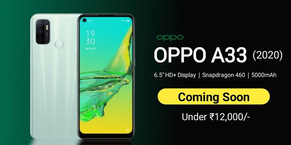 Oppo A33 (2020) Launched In Indonesia