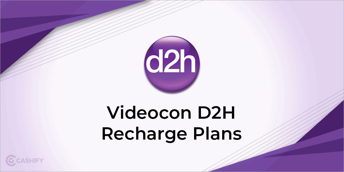 All Videocon D2H Recharge Plans October 2024