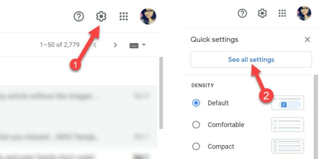 set email template