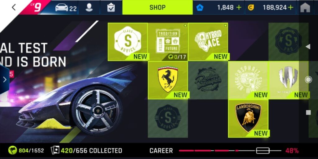 asphalt 9 collecting flags