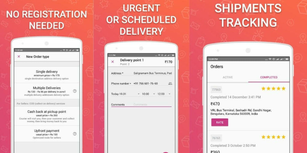 Wefast — Fast Courier Delivery App