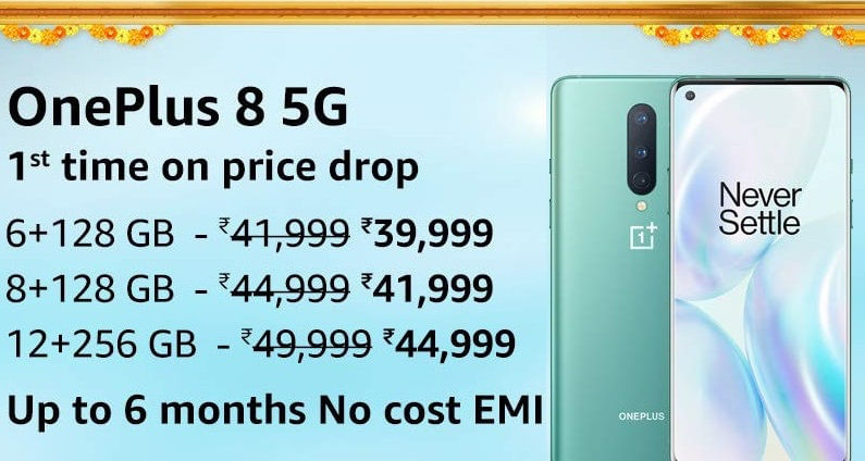 OnePlus 8T Price Drop