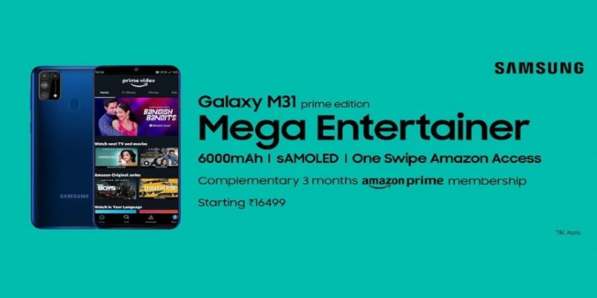 Samsung Galaxy M31 Prime Launched In India
