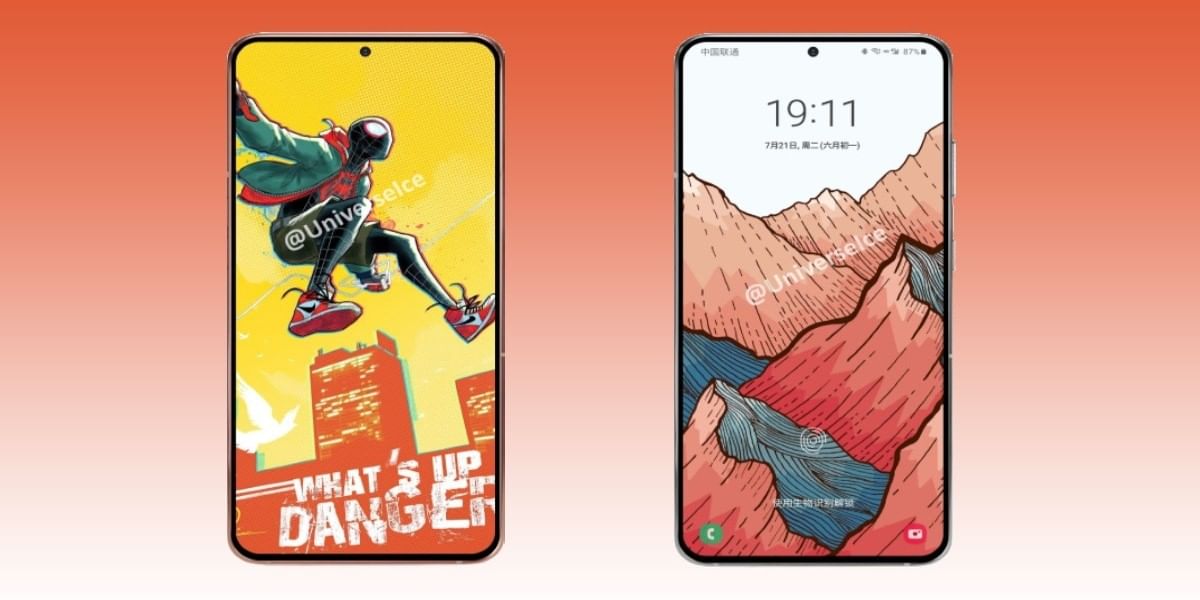 Samsung Galaxy S21+ Renders Leaks Design