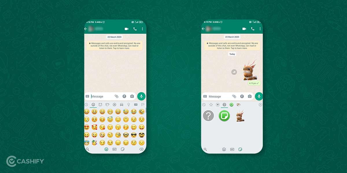 Explore your new Custom WhatsApp Stickers