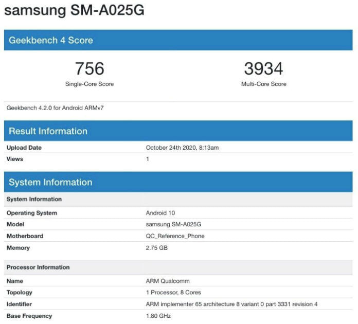 galaxy A02s