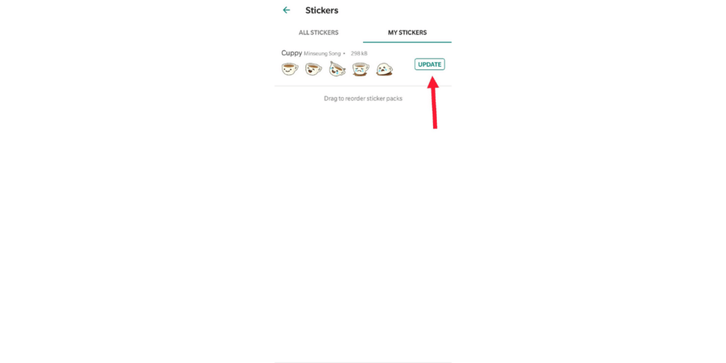 Update Whatsapp Stickerts