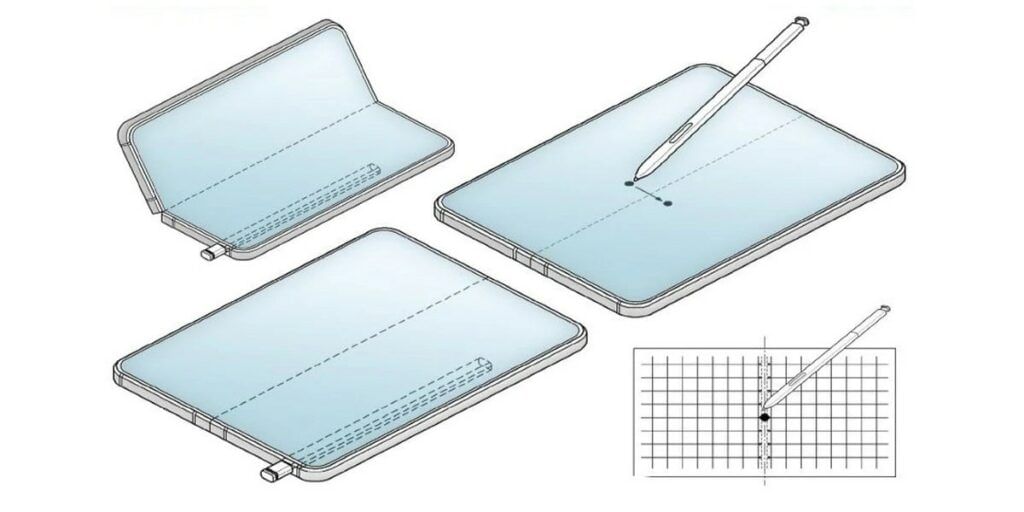 Sketches in the patent
