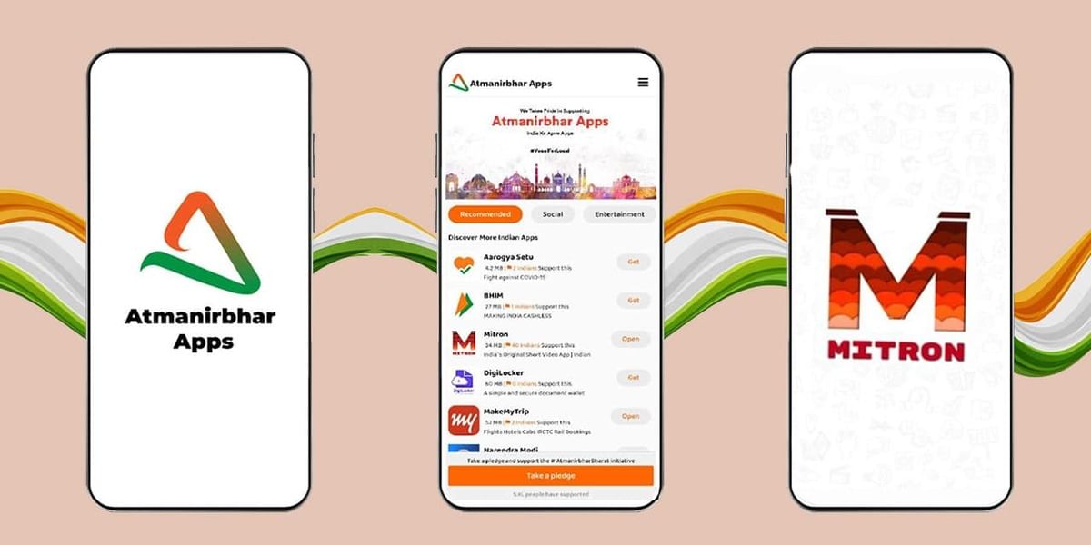 Mitron Launches Atmanirbhar Apps On Play Store
