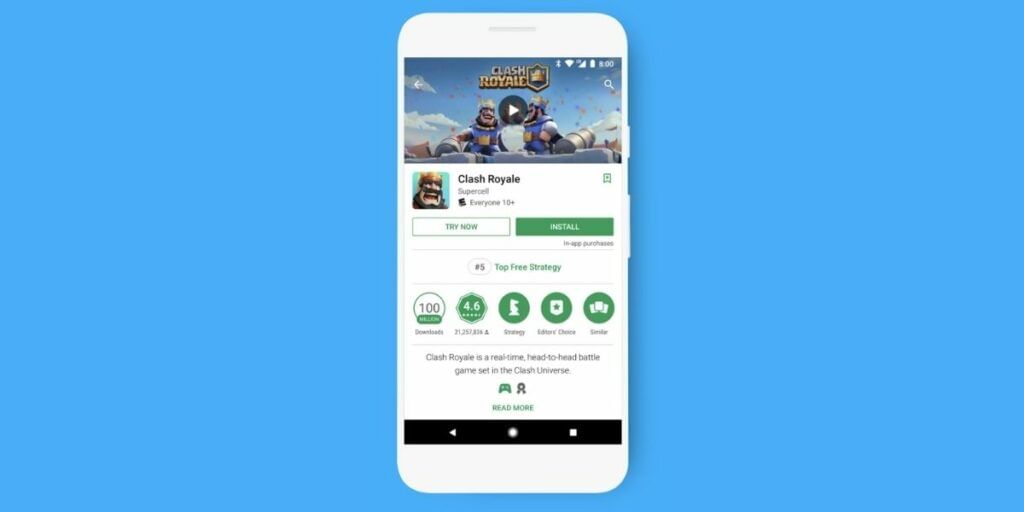 Google play instant