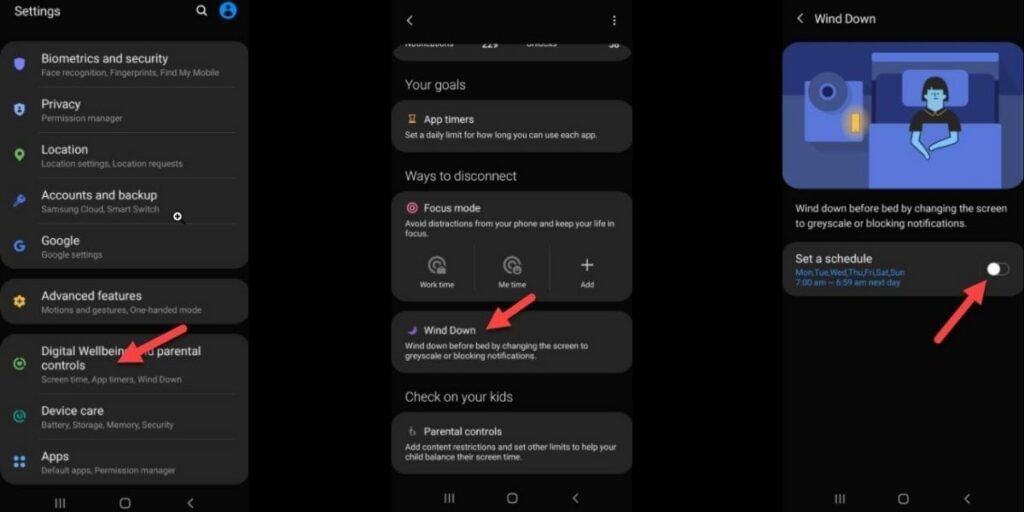 how to set screen time in smartphone.