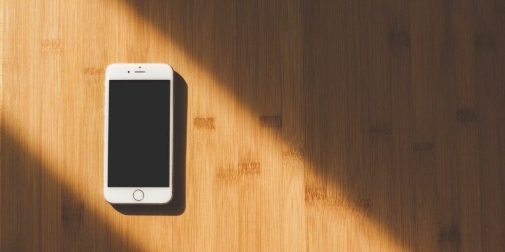 keep your phone out of visibility.