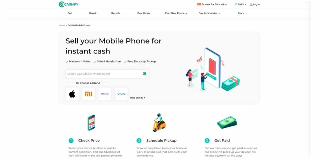 earn extra money with cashify