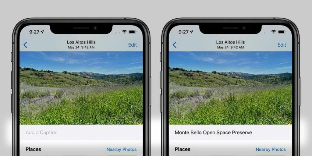 Adding Captions to Photos