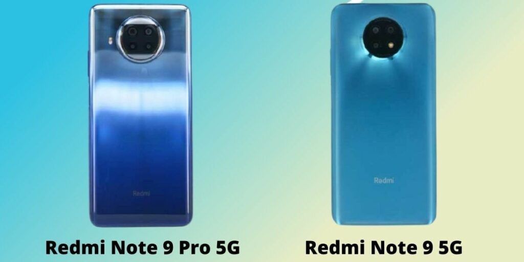 Redmi Note 9 5G and Redmi Note 9 Pro 5G