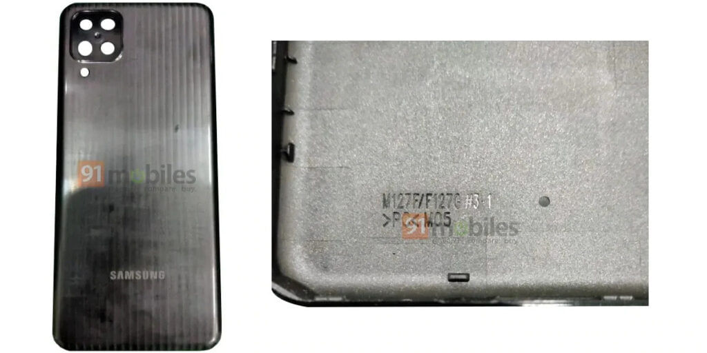 Samsung Galaxy M12 Rear Panel Design