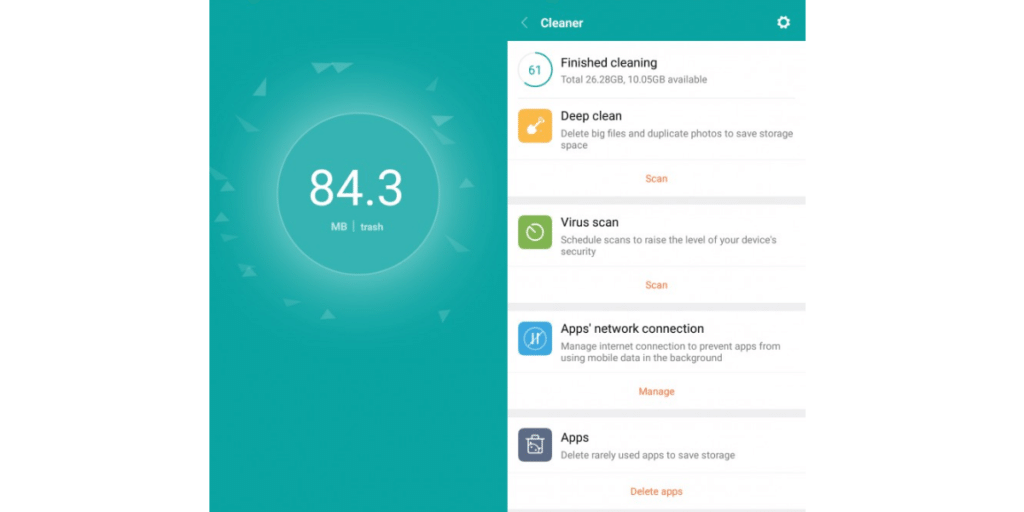 clear cache on xiaomi phone