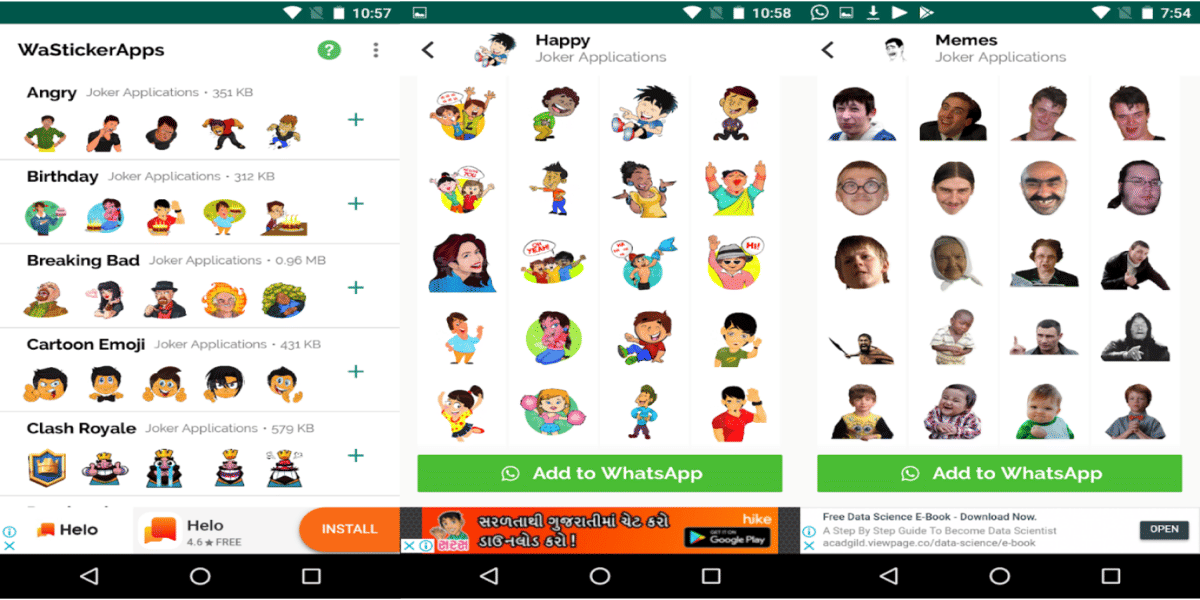 8 Best Free WhatsApp Stickers App For Android