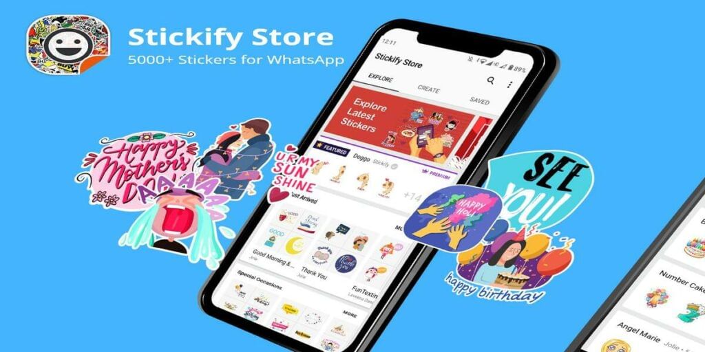 WhatsApp stickers