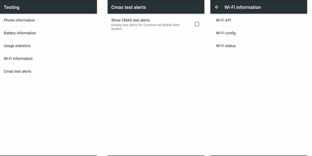 Service Code Test for refurbished phone