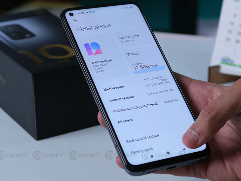 mi-10t-pro-processor