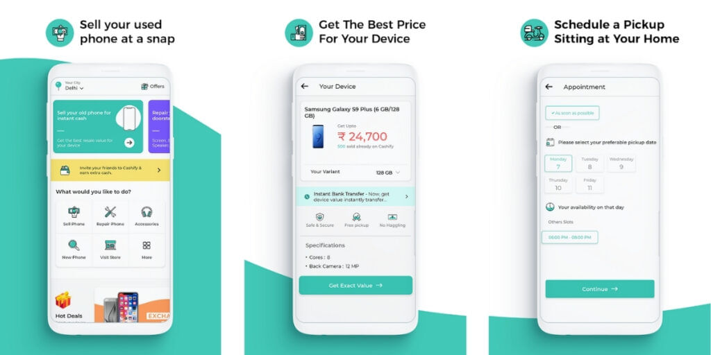 sell old phone process