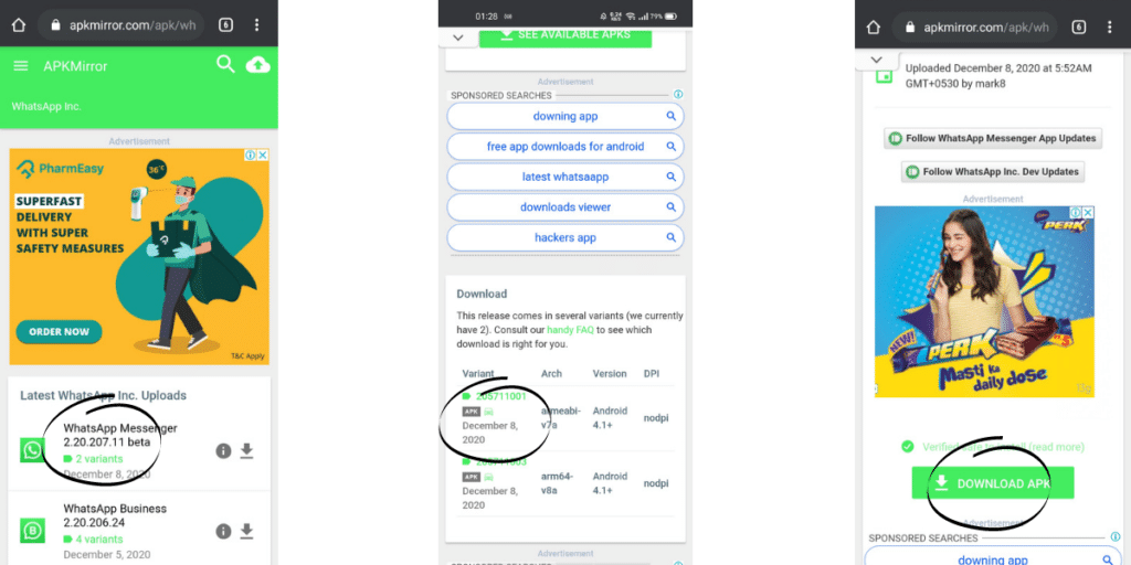 Download Whatsapp Beta apk