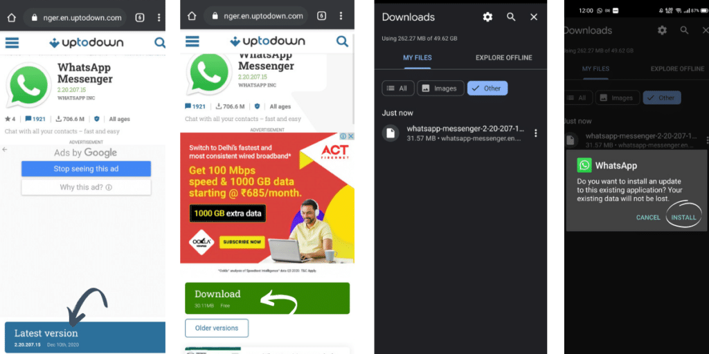 Download From 3rd Party Websites