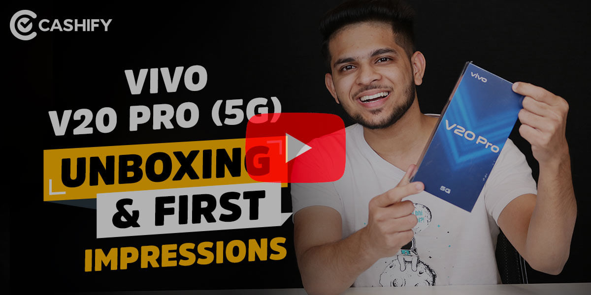 Vivo V20 Pro 5G Launched in India: Price, Specifications