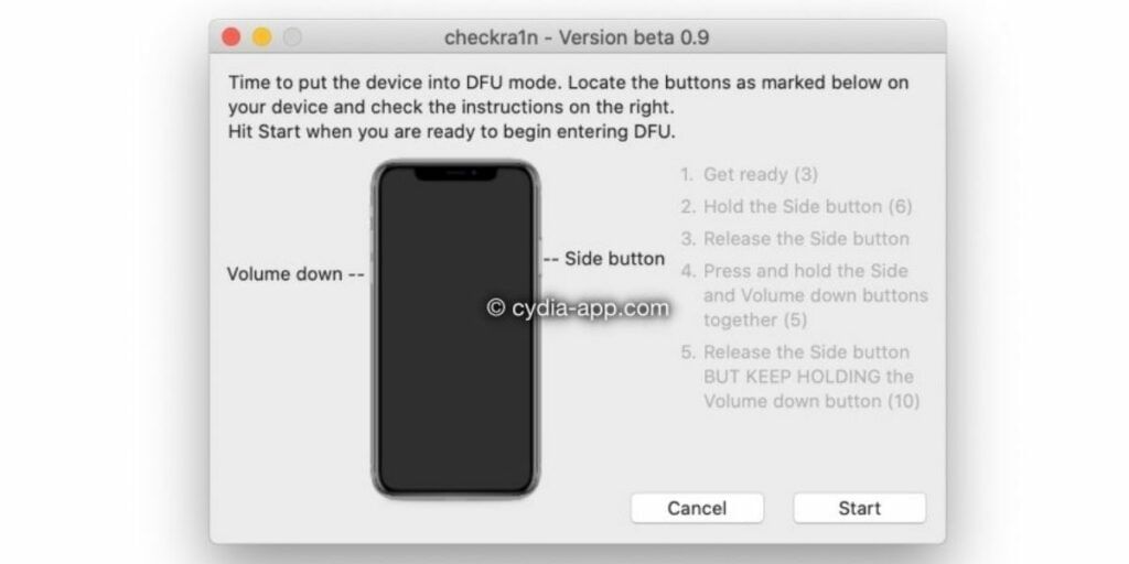 semi-untethered jailbreaking app