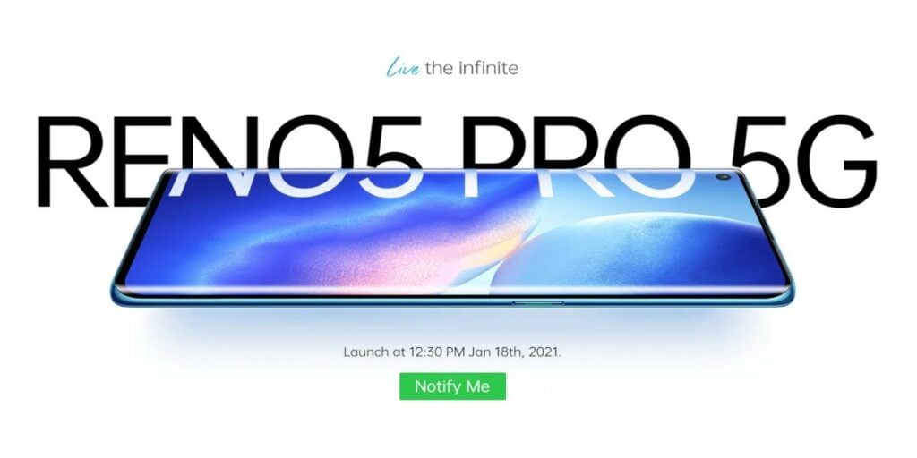 Oppo reno 5 pro 5g