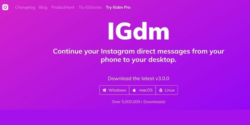 IGDM Messenger